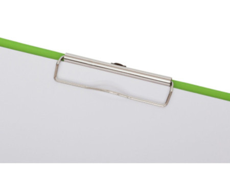 MAUL Porte-bloc à pince, plastifié, A4, vert clair