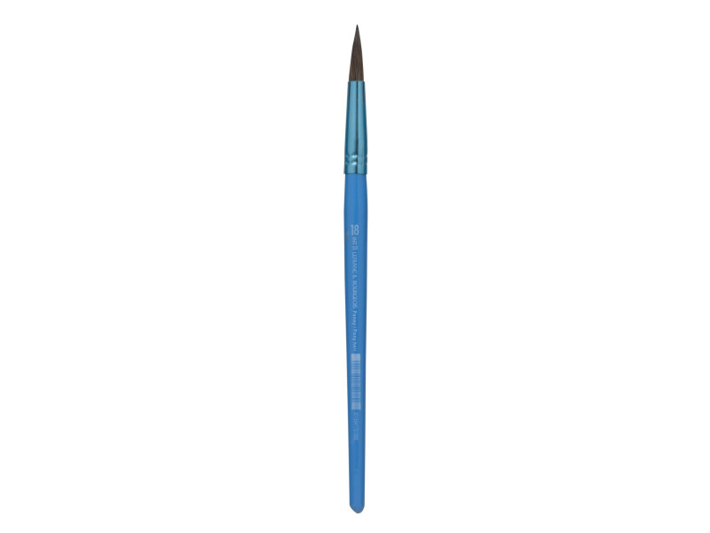 LEFRANC BOURGEOIS Pinceau poney rond, N.18, corps en bois