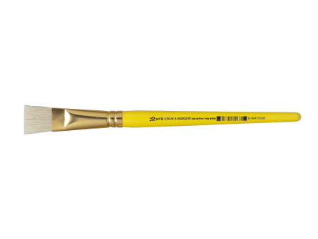 LEFRANC BOURGEOIS Pinceau brosse en soie de porc, plat, N.14