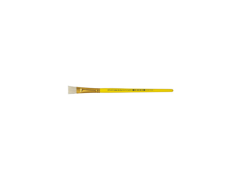 LEFRANC BOURGEOIS Pinceau brosse en soie de porc, plat, N.18