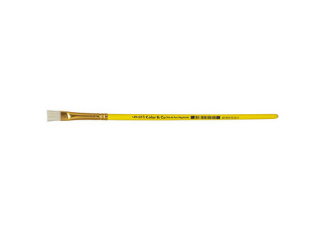 LEFRANC BOURGEOIS Pinceau brosse en soie de porc, plat, N.18