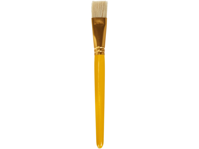 LEFRANC BOURGEOIS Pinceau brosse en soie de porc, plat, N.20