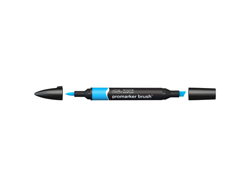 LEFRANC BOURGEOIS WINSOR & NEWTON Promarker Brush, cyan