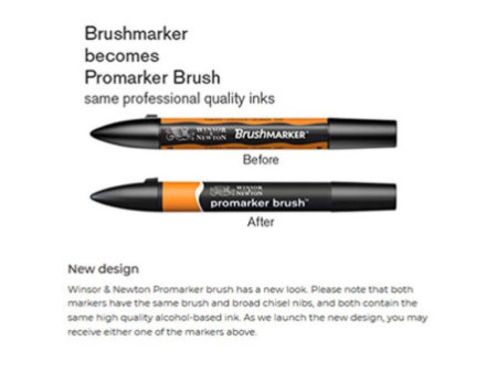 LEFRANC BOURGEOIS WINSOR & NEWTON Promarker Brush, magenta