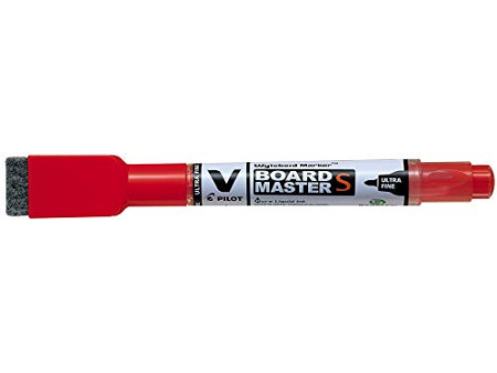 PILOT Marqueur tableau blanc V BOARD MASTER S avec effacette