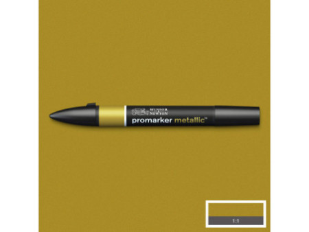 LEFRANC BOURGEOIS WINSOR & NEWTON Promarker Metallic, or