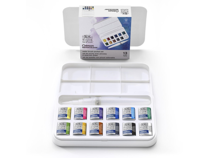 LEFRANC BOURGEOIS WINSOR & NEWTON Cotman Set Brush Pocket