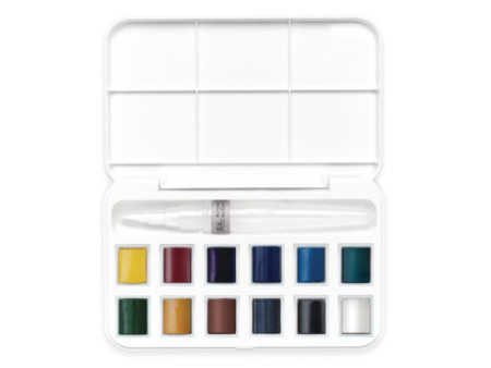 LEFRANC BOURGEOIS WINSOR & NEWTON Cotman Set Brush Pocket