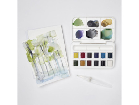 LEFRANC BOURGEOIS WINSOR & NEWTON Cotman Set Brush Pocket