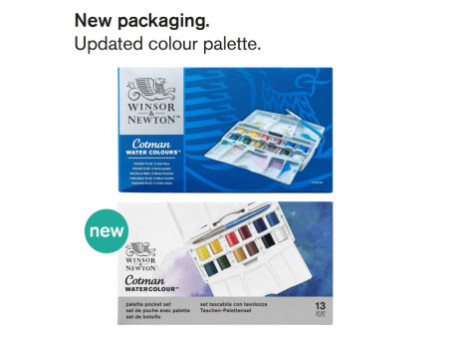 LEFRANC BOURGEOIS WINSOR & NEWTON Cotman Pocket Plus