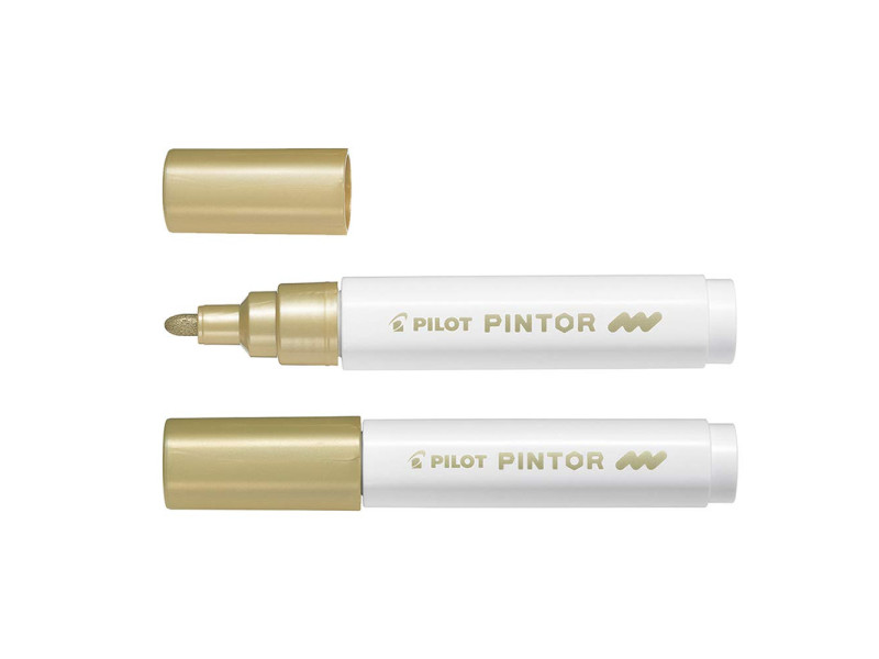 PILOT Marqueur à pigment PINTOR, medium, or