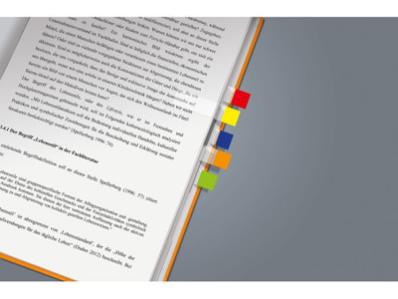 sigel Marque-page repositionnable Transparent mini, 50x12 mm