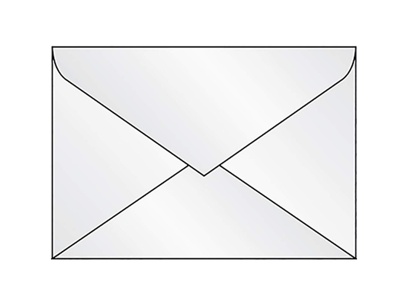sigel Enveloppe, C6, tranparent, gommé, 100 g/m2