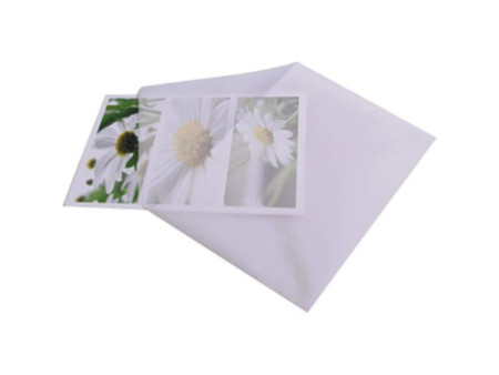 sigel Enveloppe, C6, tranparent, gommé, 100 g/m2