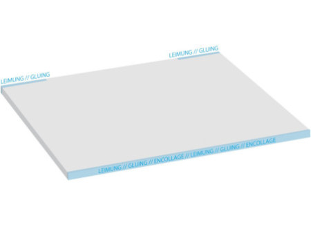 sigel Sous-main bloc papier 'Time', 595 x 410 mm