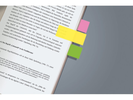 sigel Marque-page repositionnable Brillant, 50 x 20 mm