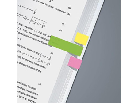sigel Marque-page repositionnable Mini brillant, 50 x 12 mm