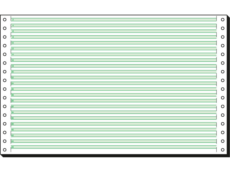 sigel Papier listing, 330 mm x 8' (20,32 cm), A4 paysage