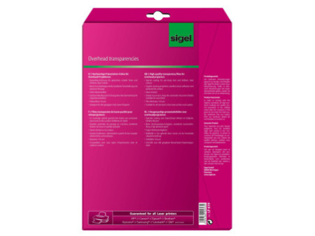 sigel Film pour imprimante laser et photocopieuse couleur