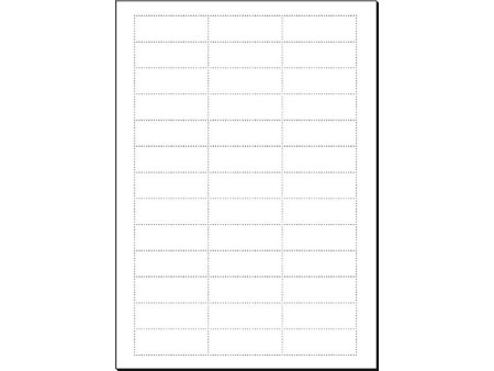 sigel Etiquettes PC pour dossiers suspendus, 60 x 21 mm