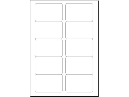sigel Cartes de visite 3C, 85 x 55 mm, 225 g/m2, extra blanc
