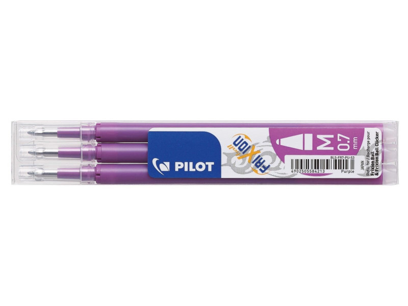 PILOT Recharge pour roller FRIXION BALL BLS-FR7, mauve