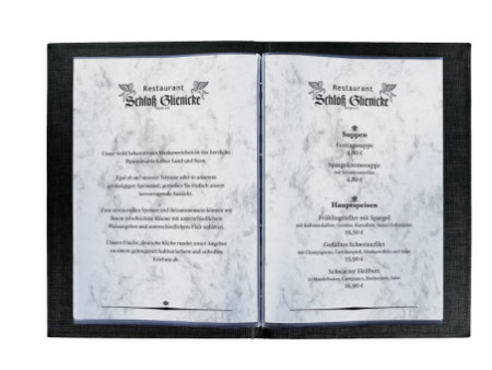 sigel papier marbré, A4, 90 g/m2, papier fin, gris