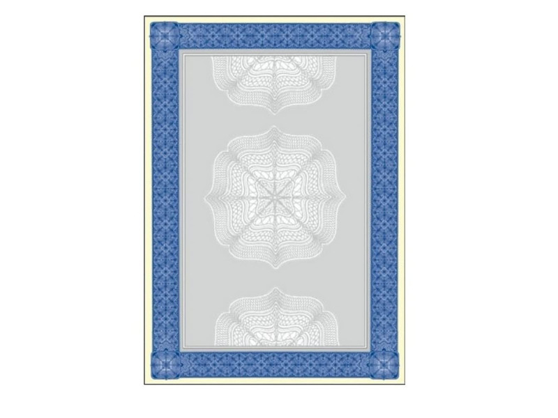 sigel Papier à motif, A4, 185 g, bleu