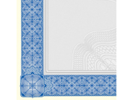 sigel Papier à motif, A4, 185 g, bleu