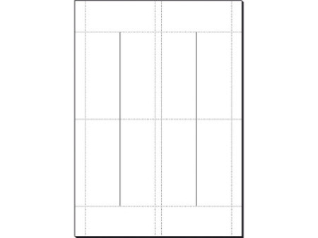 sigel Carte marque-place, blanc éclatant, 185 g/m2
