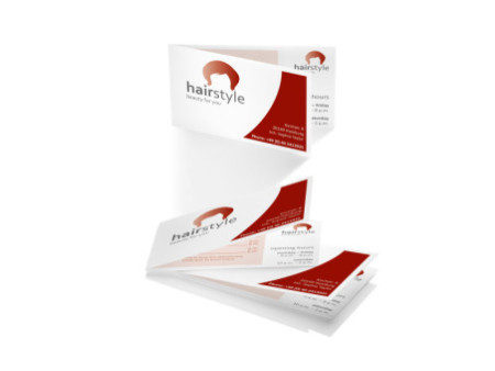 sigel cartes de visite doubles 3C, 90/180 x 55 mm, extra
