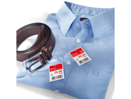 sigel Attache en nylon pour étiquettes à trou