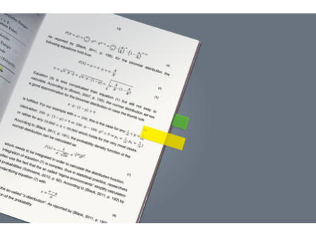 sigel Marque-page repositionnable 'Z-Marker' film Neon Mini