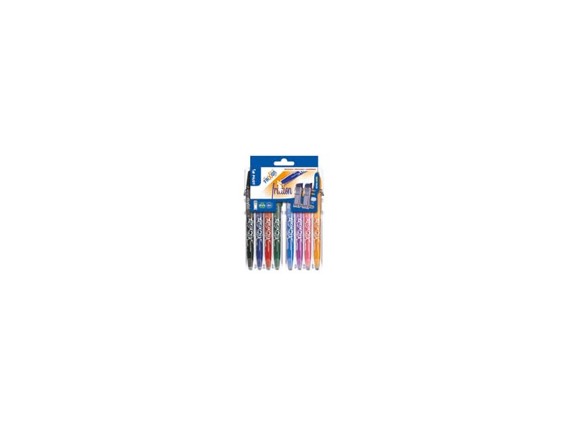 PILOT Stylo roller FRIXION BALL 07 Set2Go, étui de 8