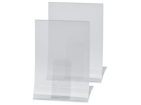sigel Présentoir de table, plastique rigide, A4 portrait