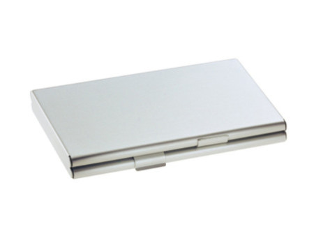 sigel Etui pour cartes de visite 'Twin', aluminium, argent