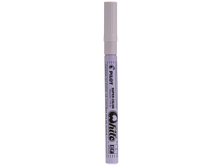 PILOT Marqueur permanent SUPER COLOR, extra fin, blanc