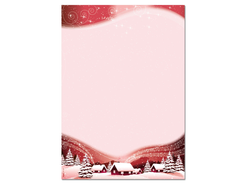 sigel Papier à motif de Noël 'Silent Night', A4, 90g/m2