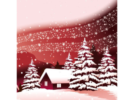 sigel Papier à motif de Noël 'Silent Night', A4, 90g/m2
