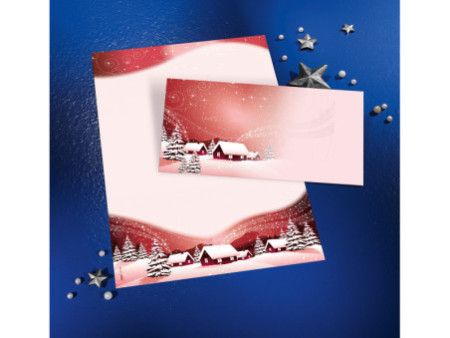 sigel Papier à motif de Noël 'Silent Night', A4, 90g/m2