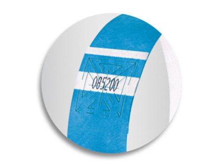 sigel Bracelets ID 'Super Soft', petit paquet, bleu néon