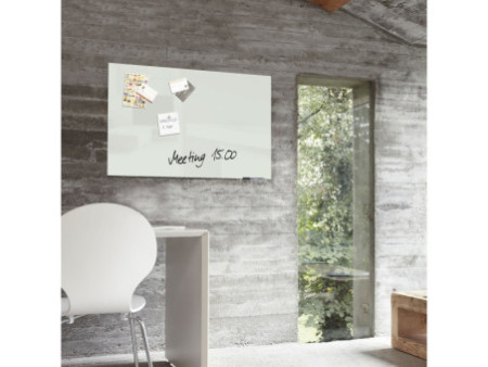 sigel tableau magnétique en verre 'artverum', inscriptible