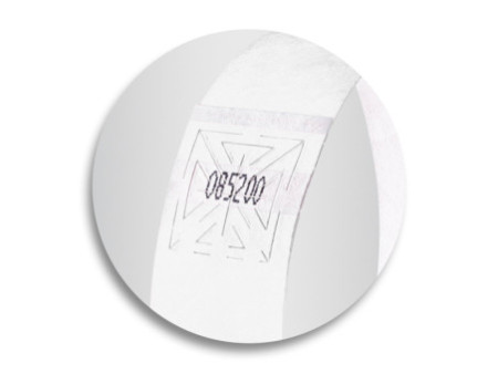 sigel bracelet d'identification 'Super Soft', blanc