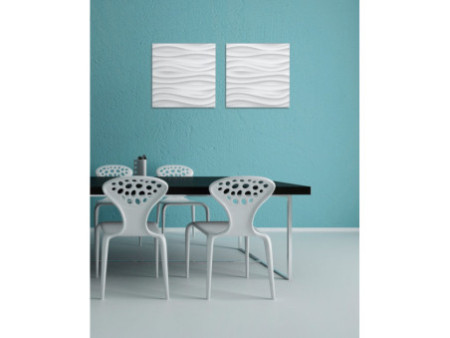 sigel tableau magnétique en verre 'artverum',(L)480x(H)480mm