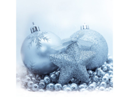 sigel Enveloppe à motif de Noël 'Blue Mystery', format long