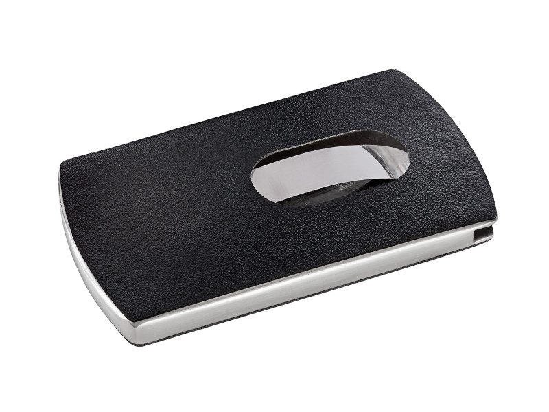 sigel étui pour cartes de visite 'Snap', simili cuir