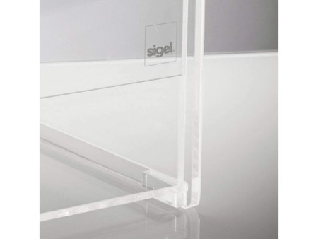 sigel Urne pour actions, acrylique,(L)210 x(P)210 x(H)360 mm
