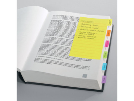sigel Marque-page auto-adhésif Tab Marker Notes, papier