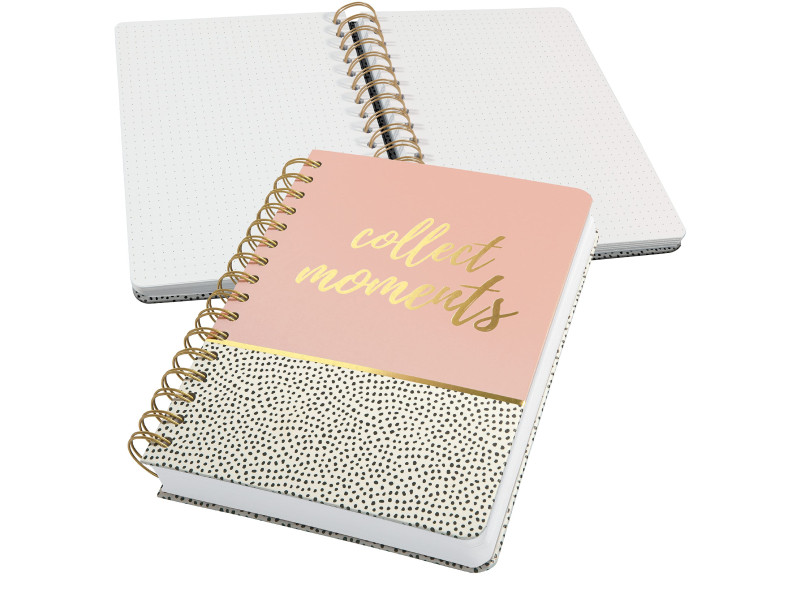 sigel Carnet à spirale Jolie Inspire 'Sweet Dots', A5