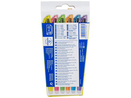 PILOT Surligneur FRIXION light, étui de 6